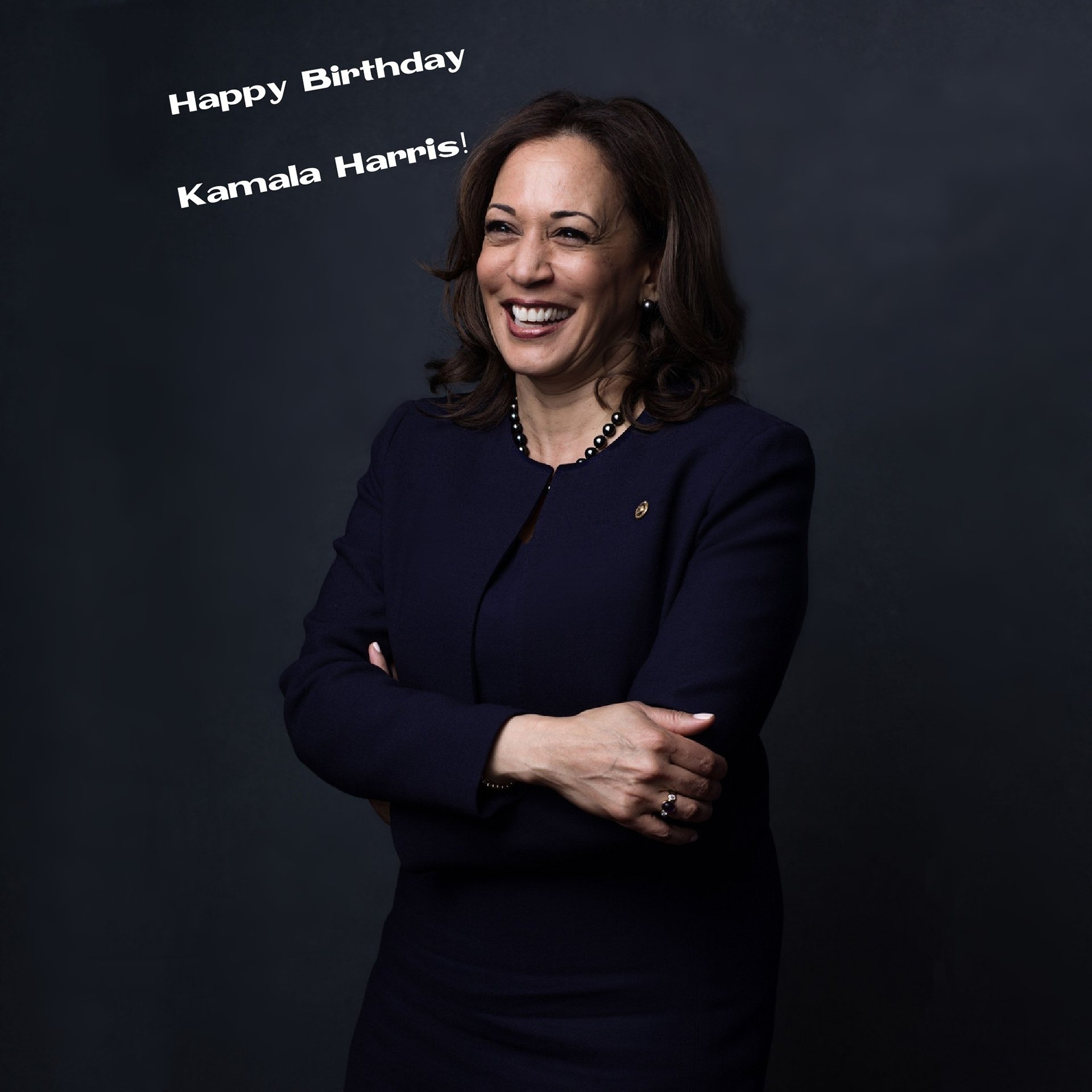 Happy Birthday, Kamala Harris!   