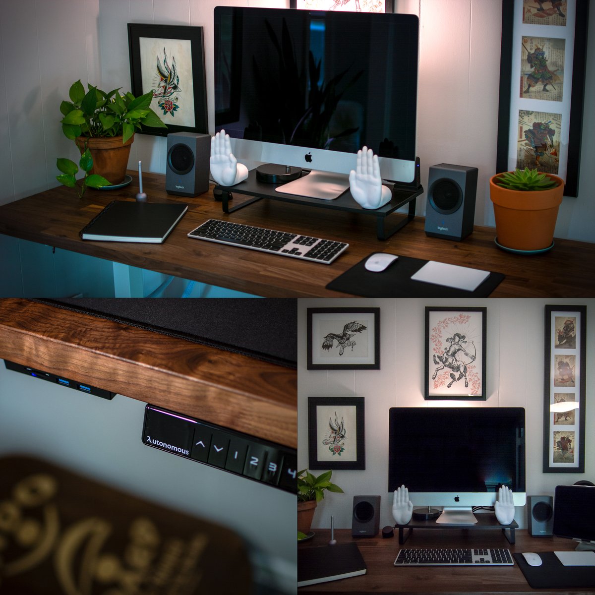 itchellmitchell's tweet image. We feeling this new desk set up tho?