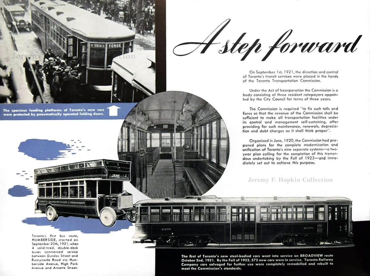 Toronto's fledgling TTC streetcar system of the 1920s highly benefitted from the existence of one of Peter Witt's creations. Mr. Witt developed a new type of streetcar which was a tremendous boon to North American urban street transit, and it was popularly named the "Peter Witt".