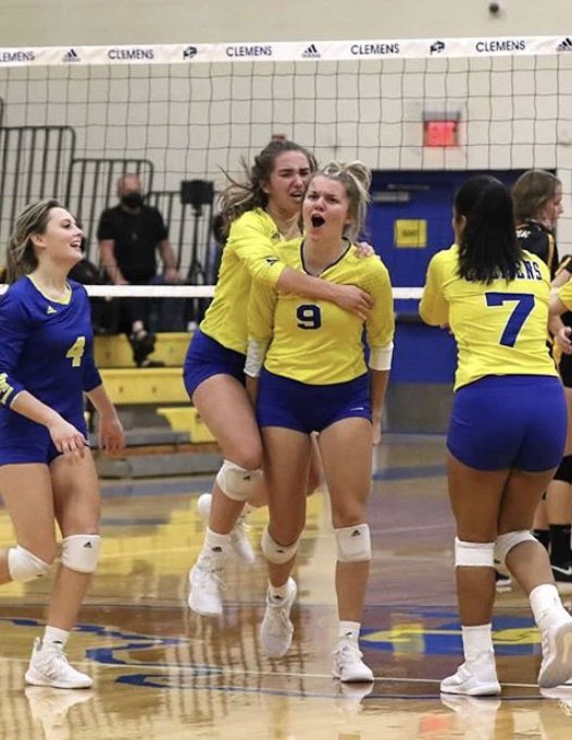 Clemens Volleyball tweet media