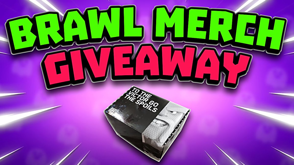 Decided to giveaway a Brawl Stars Merch Box because I got an extra one to do so.

To enter
‣ Follow Me
‣ Retweet this Tweet
‣ Tag 2 Friends

Ending the giveaway at 10PM CDT this Saturday (Oct 24), so good luck! ✌️