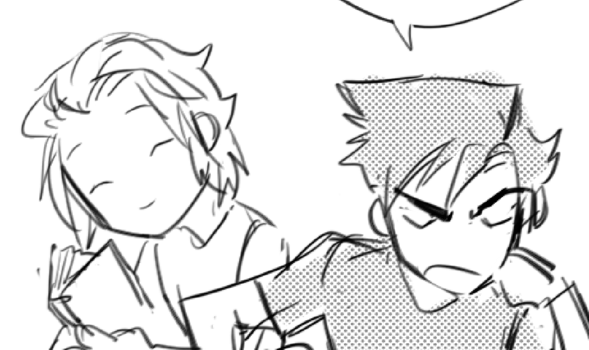 Pplease look at my ocs... ???
Its koga and toya
Theyre kinda enemies to friends to..???