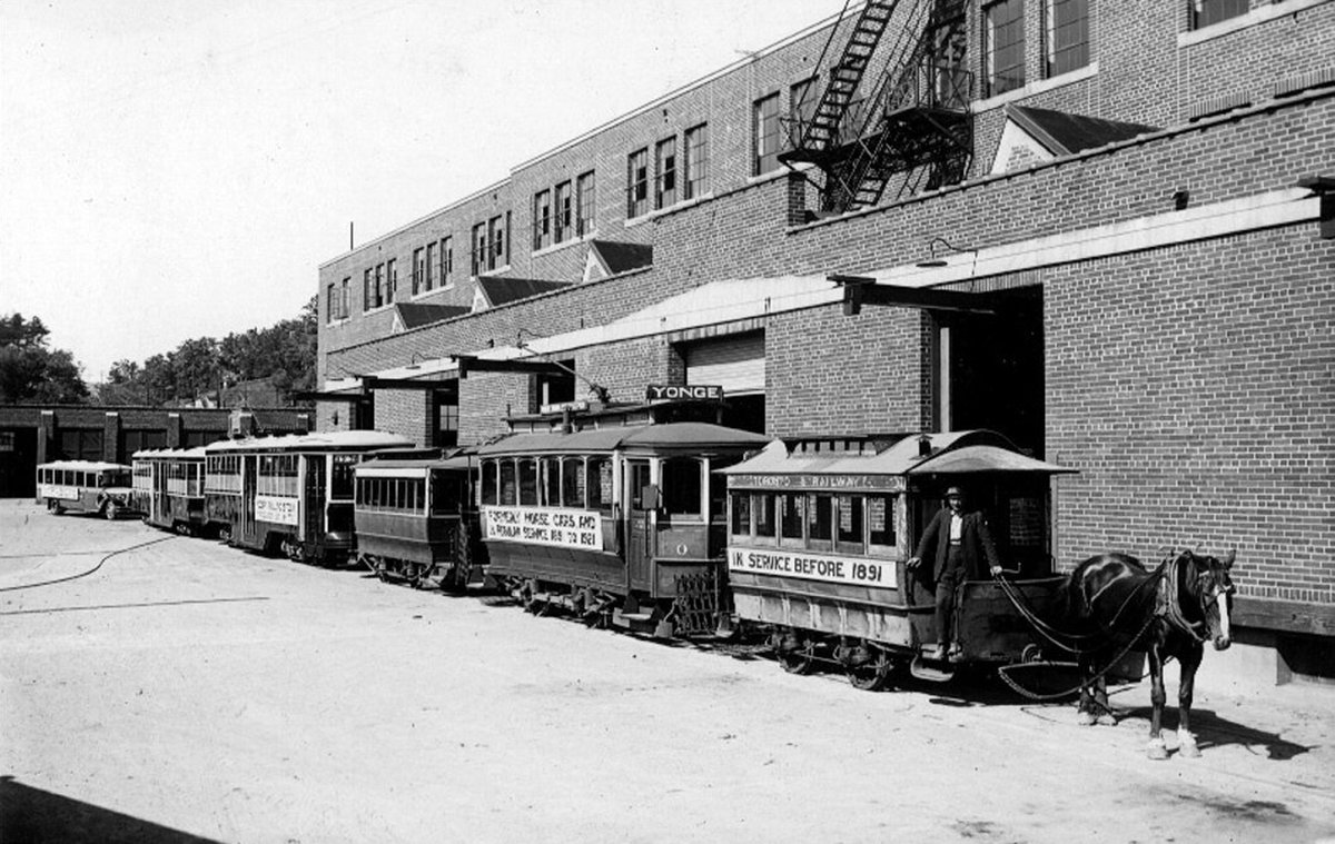 Antiques by today's standards, the Peter Witt cars were cutting-edge technology for their time. Built with all-steel bodies, large windows & hydraulic doors, they were highly praised after years of service from the wooden relics of Toronto's former street railway companies.