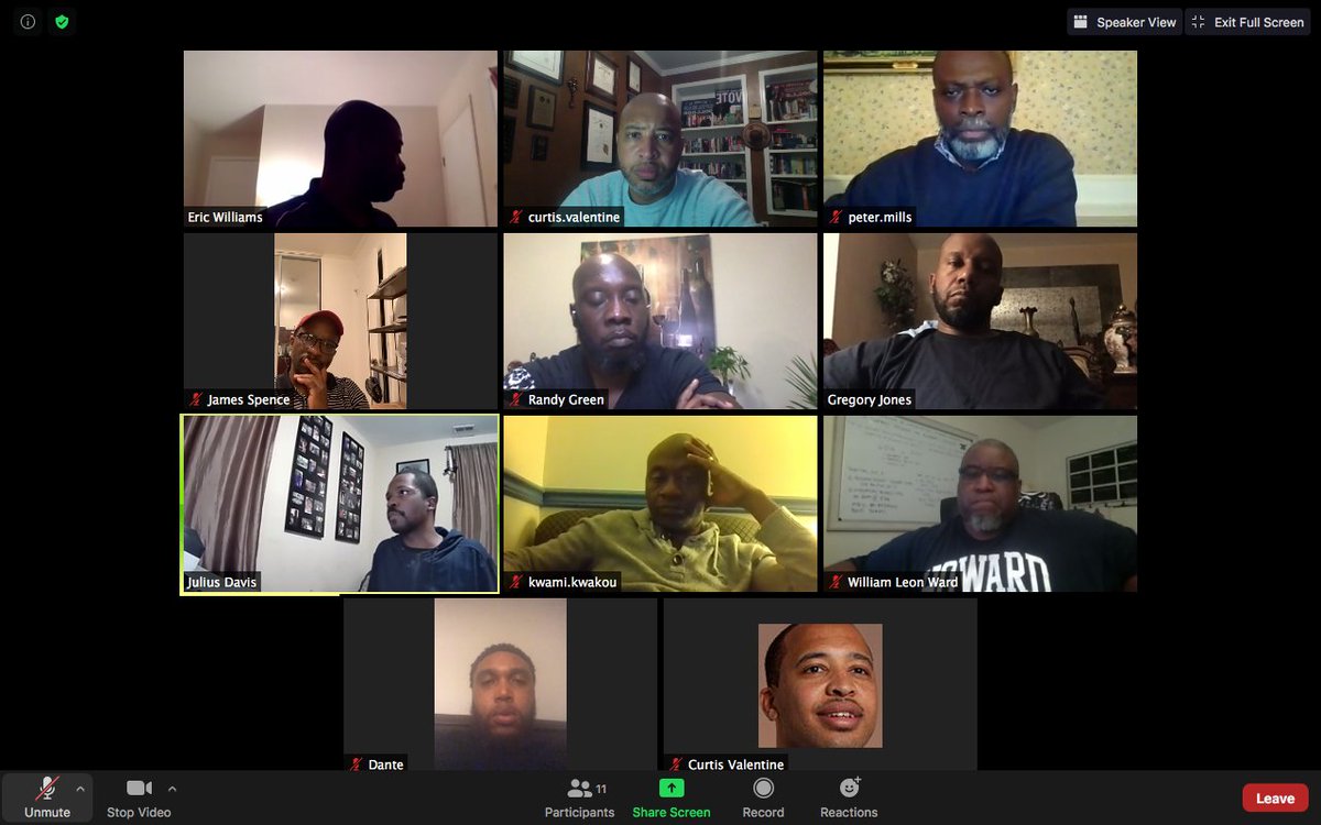 "Male educators, especially Black male educators, have a unique role and experience ONLY other male educators understand...we need another!"

Tonight's "#RealMenTeach Wellness Check-In" was right on time. @PGCPS <a href="/JuliusLDavis/">Julius Davis</a> <a href="/MENofPGCPS/">MENofPGCPS</a>  <a href="/BONDEducators/">The BOND Project</a> <a href="/selmekki/">Sharif El-Mekki</a> <a href="/Spencexperience/">James Spence</a>