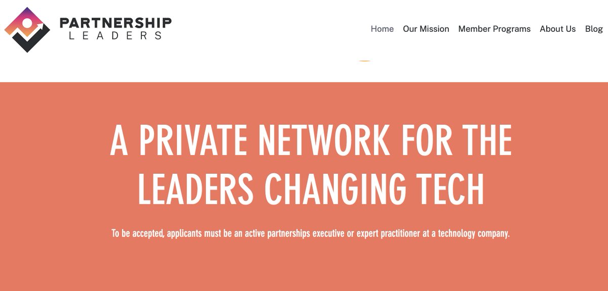 With 30% of the 175k SaaS companies considering #channels/#ecosystems as a key #GTM strategy &amp; 10% of them actively investing in the people, processes, programs, &amp; tech to make it happen, I am very impressed with the work that Partnership Leaders is doing. partnershipleaders.com