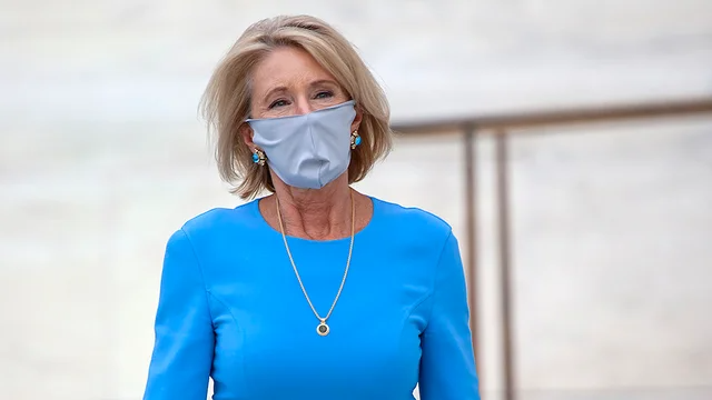 DeVos says it isn't Department of Education's job to track schools' coronavirus reopening plans https://t.co/ukDo9D2JUw https://t.co/4woYDAQsEZ