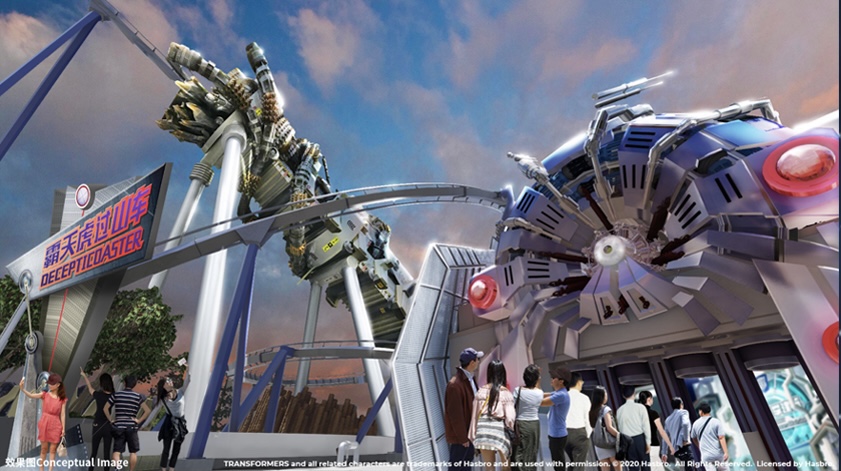 Alicia Stella on Twitter: "Transformers Metrobase: • Decepticoaster - roller coaster • Transformers: Battle for the AllSpark - dark ride • Bumblebee Boogie - teacup ride (2/7)… https://t.co/ujT4HS6mNj"