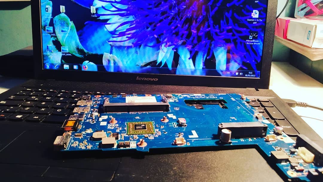 infofixpc's tweet photo. Lenovo G505: Cambio de Placa Madre. https://t.co/oKUU0QoKGY