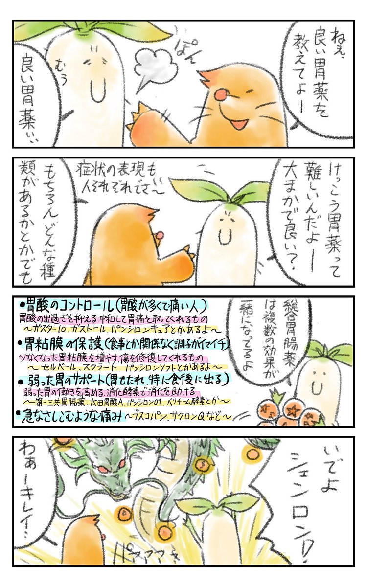ねともぐら 胃腸薬について簡単に描いてみました 胃腸薬は難しいのでまた描いていきます 4コマ イラスト 胃腸薬 市販薬 ドラッグストア 登録販売者 ねともぐら 胃腸薬について簡単に描いてみました 胃腸薬は難しいのでまた描いていきます 4コマ イラスト 胃腸薬 市販薬 ドラッグストア 登録販売者