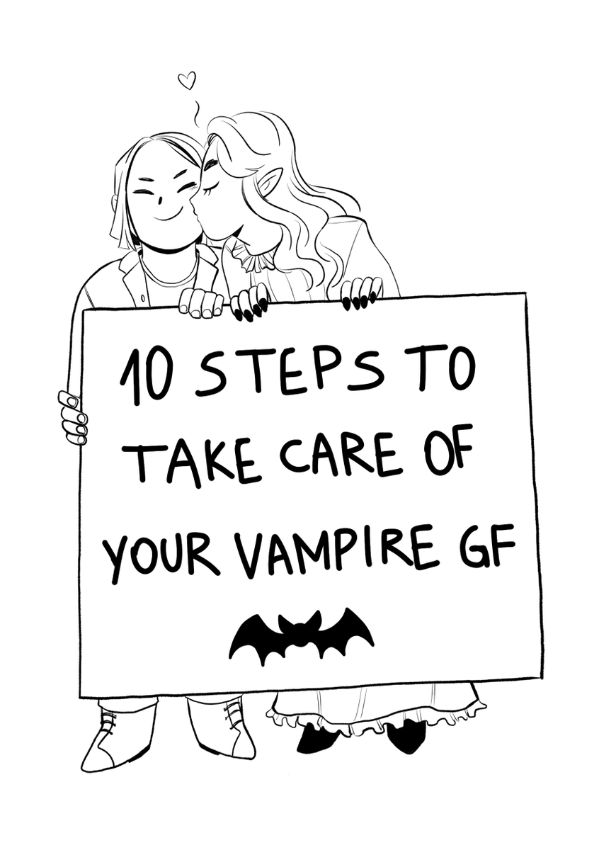 in the spirit of halloween i translated this little zine i made last year! (1/4) 