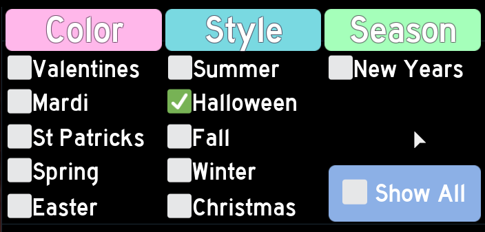 Missmudmaam On Twitter Royale High Clothing Update Make Sure To Check Out All The New Spoopy Halloween Clothing In The Rh Clothing Catalog Lots Of Fun Fabulous Fang Tastic Clothing To - missmudmaam on twitter today me on roblox wears