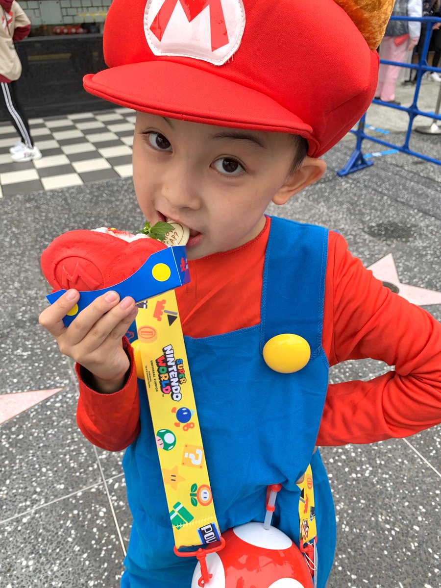 スーパーマリオコスプレ 子供 ハロウィン　仮装　ユニバ