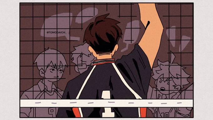 kuroo why are you gazing longingly at your rival captain from the other side of the net ?

#kurodai #haikyuu #haikyuufanart 
