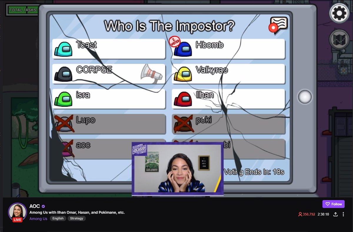 Was watching this stream earlier. I’m surprised more politicians haven’t made use of #Twitch. Perhaps difficult to do so in a convincing way…