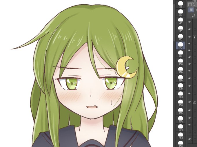 いい表情だぞ長月wip 