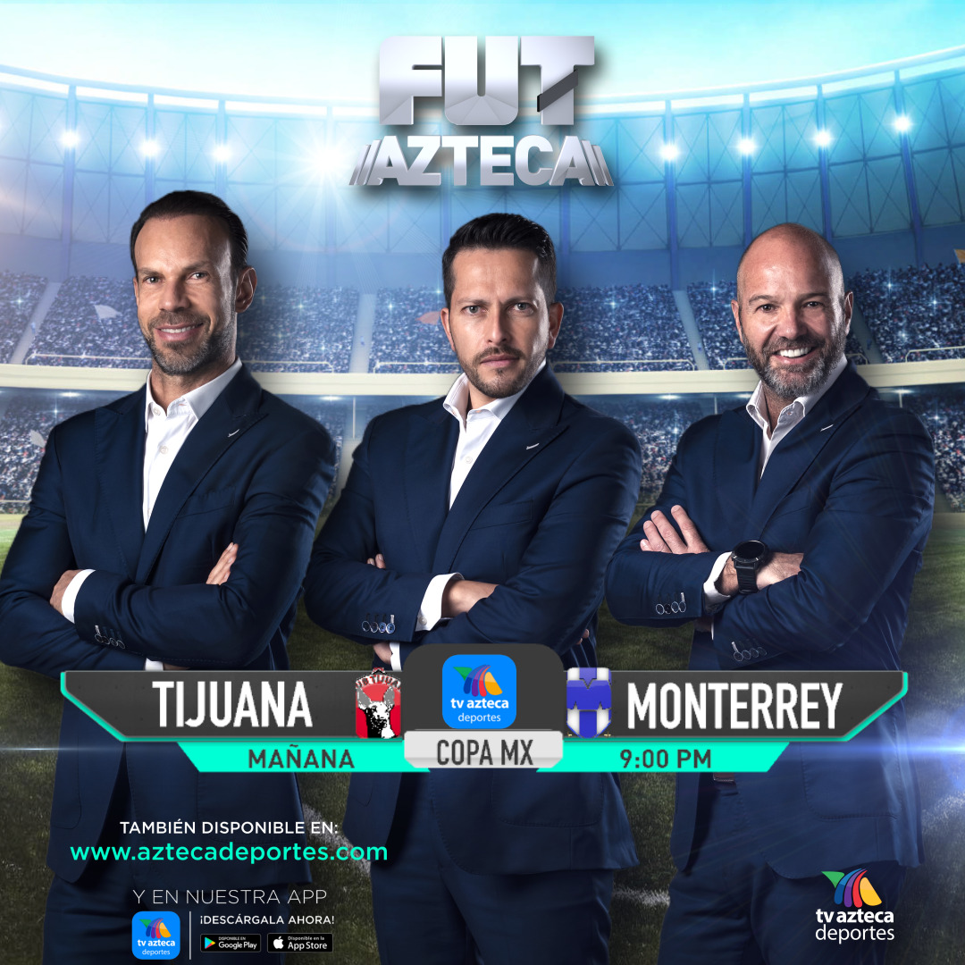 ¡MAÑANA YA LO SABES! 🏆🇲🇽
@CARLOSLGUERRERO
@GarciaPosti
@LRZague
Partido ida #FinalXolosvsRayados
🗓 Mañana
⌚ 9:00 PM
📲🖥📺
https://t.co/OqYzbLaEsI, nuestra APP y plataformas digitales.
#CompartimosLaEmoción
#CopaMX https://t.co/vN1dRaZf07