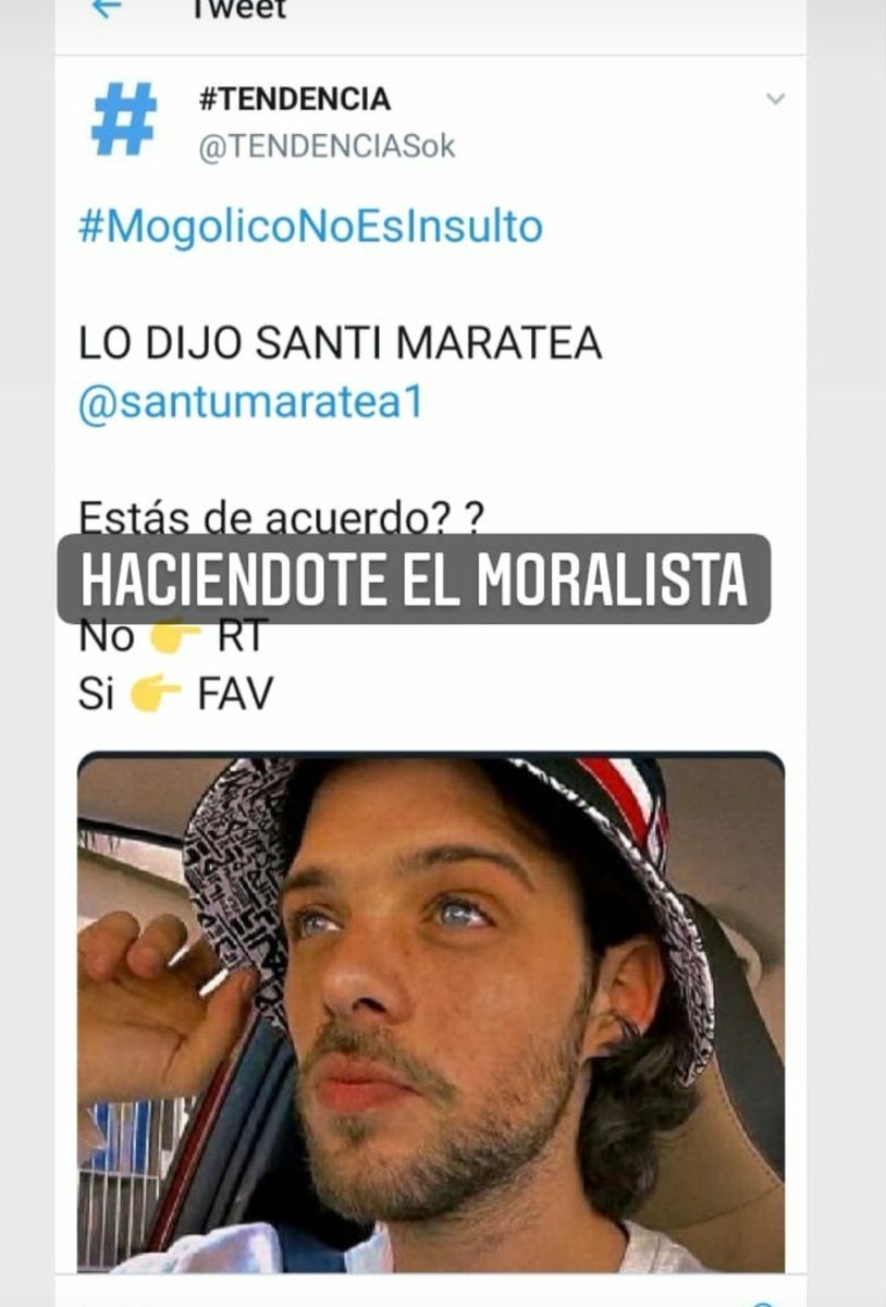 AnonymousArg_of's tweet image. Doble moral? Donde? #MogolicoNoEsInsulto #MogolicosiEsInsulto  #santimaratea @santumaratea1  #santiagomaratea