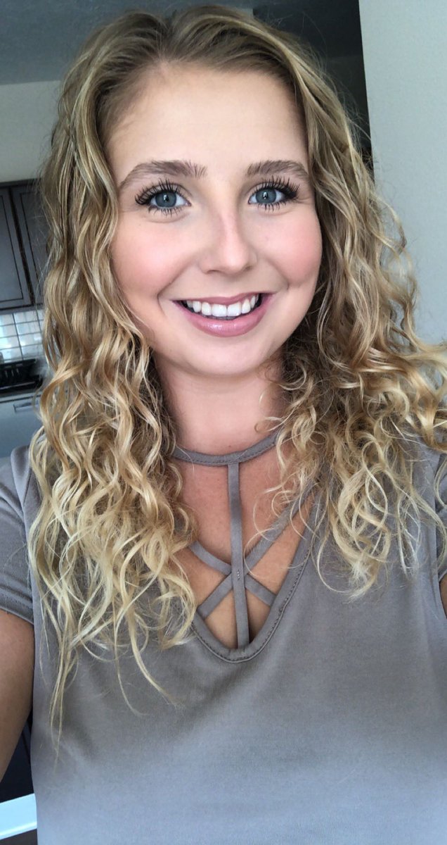 awallesen's tweet photo. Alright whoever let me get bangs is fired https://t.co/HIzSjqVQ96