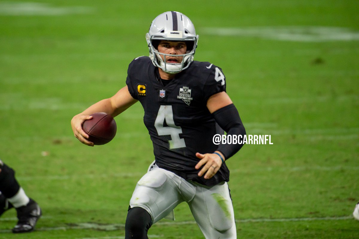 #Raiders QB <a href="/derekcarrqb/">Derek Carr</a> outplayed Brees and Mahomes so far this season. #RaiderNation, Who’s ready for this Sunday’s matchup against Tom Brady?