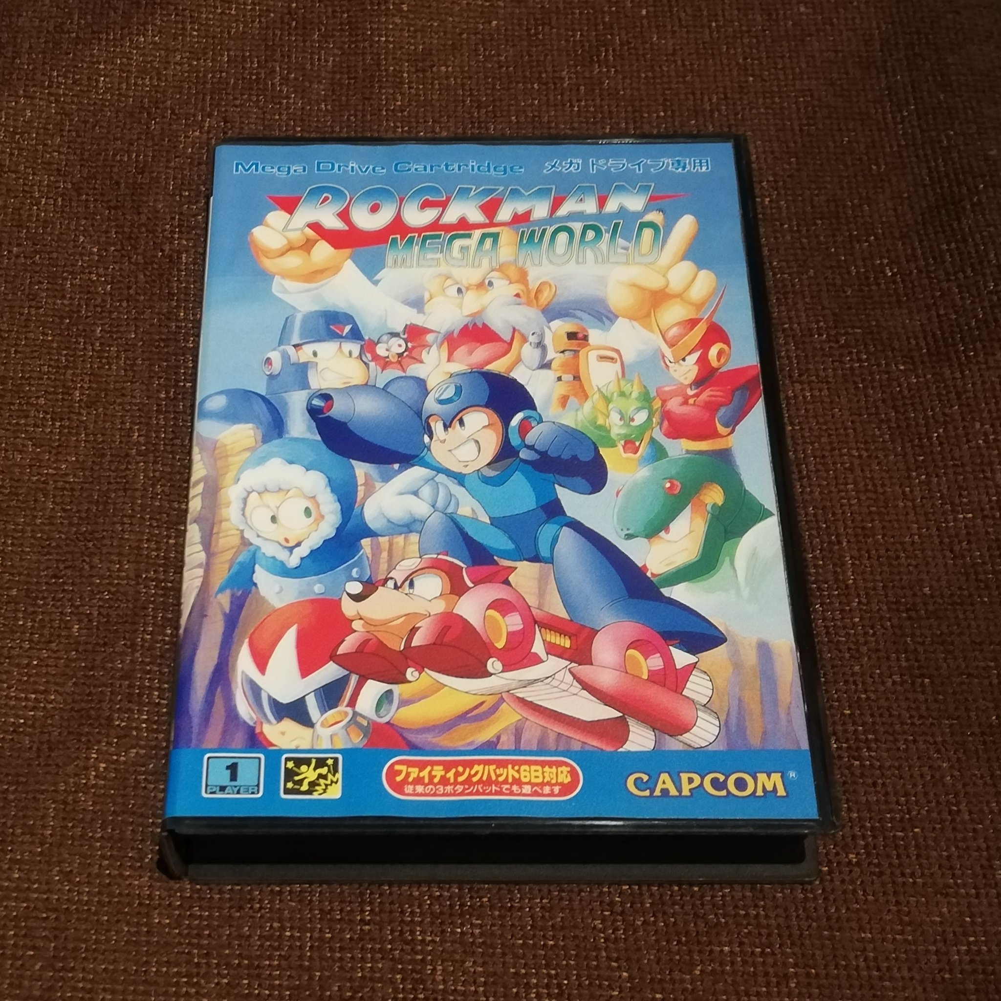 ロックマン メガワールド ロックマンメガワールド』1994年／メガドライブ - レトロゲーム