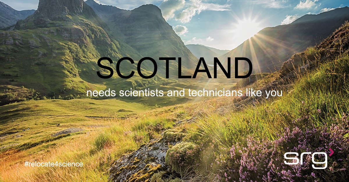There are BIG job opportunities for scientists and technicians in #Sctoland! #STEM companies are growing at both local and national levels, so if you're looking for a new #career opportunity contact Emma at emma.laurenson@srgtalent.com 📨
#scotlandjobs #scotlandisnow #relocate https://t.co/NygO57TOfC