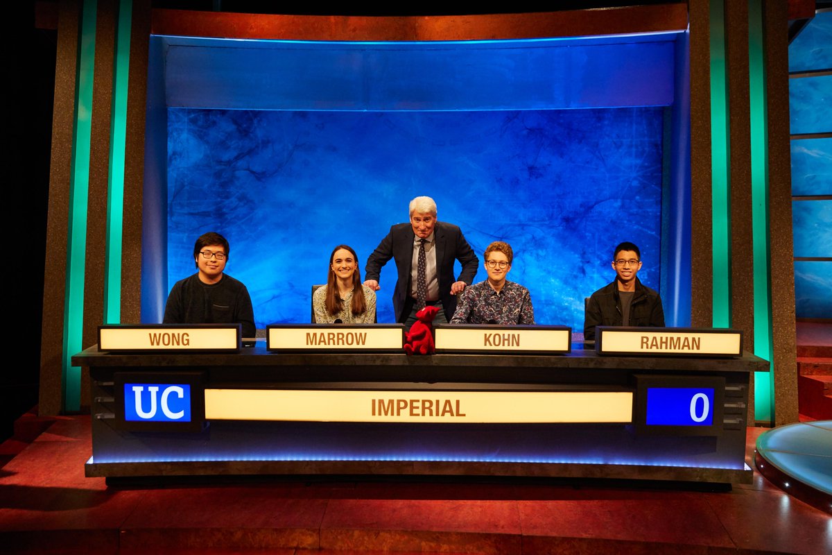 ICYMI: Catch former <a href="/UCSHampstead/">UCS Hampstead</a> pupil Michael Kohn captaining Imperial College's team on #UniversityChallenge. Watch the programme on iplayer. No spoilers here but be warned, it's a grandstand finish! <a href="/OldGowers/">Old Gowers Club</a>