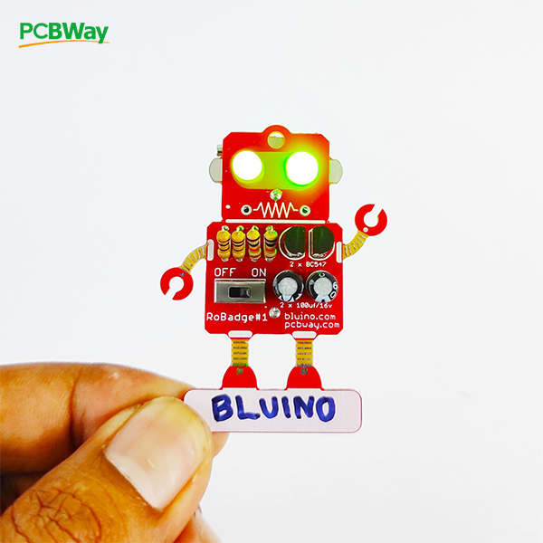 PCBWayOfficial's tweet image. #SharedProject #LearnToSolder
LED Blinking Robot Badge - Soldering Kit
Great choice for new to solder and want to learn basics with a simple electronic kit.
✅But it now: bit.ly/3dO3FN4
.
.
#pcb #pcbdesign #maker #electronics #programming #microcontroller #kicad
