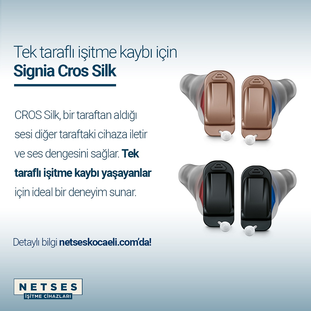 Cross silk tek taraflı işitme kaybı için özel olarak geliştirilmiştir. 
💻 detaylı bilgi için web sitemizi ziyaret edebilirsiniz.

#işitmecihazı #isitmeengelliler #işitmeengelliler #işitmecihazı #işitmecihazları #işitmecihazıpili #netseskocaeli #netses #signiahearingaid