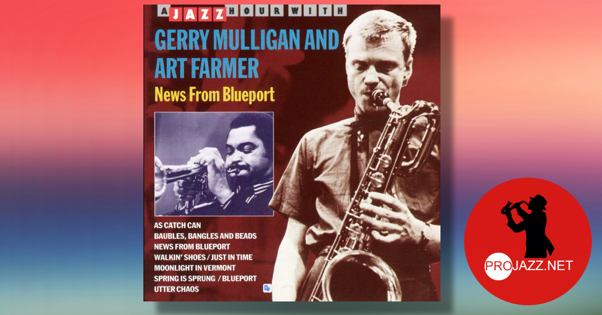 Gerry Mulligan and Art Farmer – News From Blue Port 
bit.ly/3oeq375
Gerry Mulligan and Art Farmer played together for only a brief time in the late fifties, so this 1959 concert is a valuable addition to their discography.
#jazz #GerryMulligan #ArtFarmer #sax #trumpet