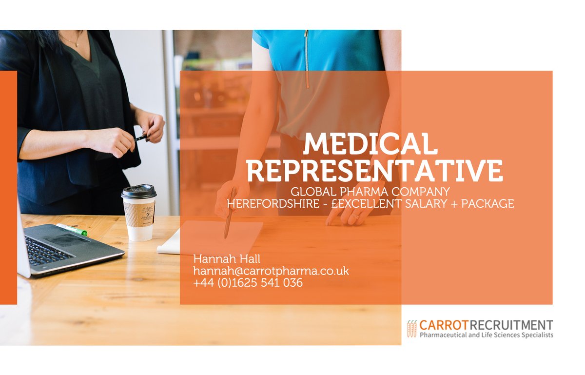 Are you ABPI qualified, have a primary care network in place in the #WestMidlands and are looking for you next #Pharma #Sales career opportunity?
If so, this #Medical Representative role may be the perfect fit for you! Click the link to learn more: https://t.co/W1QBc0aWWw https://t.co/iv98cCpJXZ