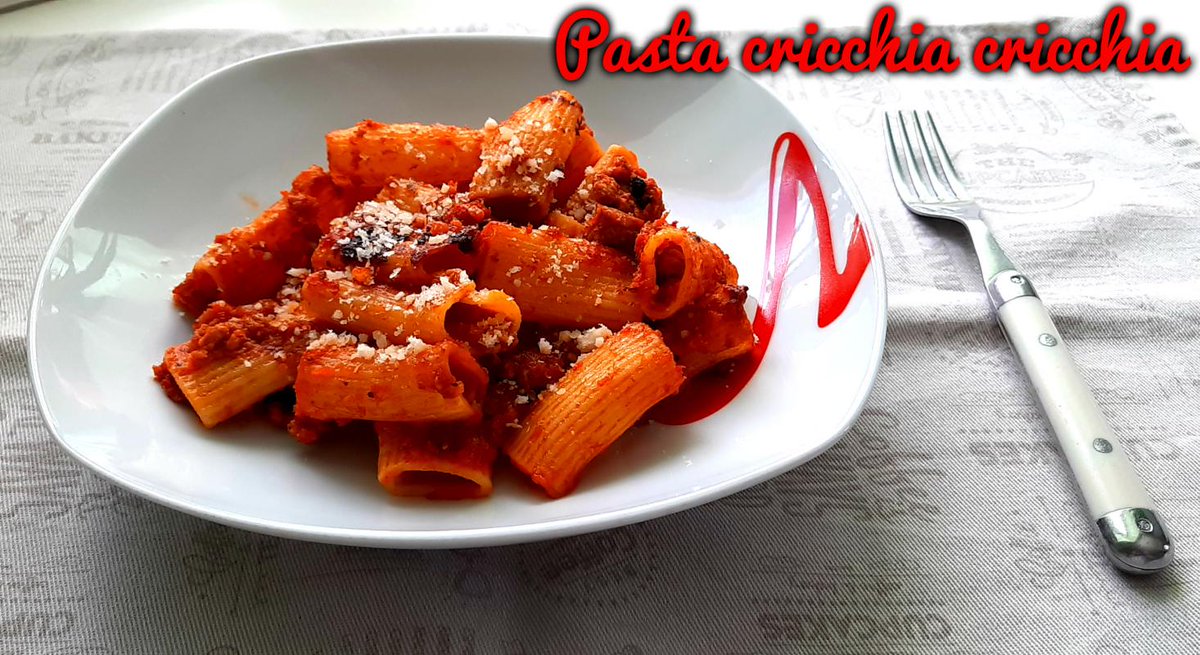 Buona giornata a tutti !!!

PASTA CRICCHIA CRICCHIA
blog.giallozafferano.it/loscrignodelbu….
#ricettadelgiorno #food #loscrignodelbuongusto #passionecucina #ottobre2020 #cucina #pastaalforno #primipiatti #primipiattiitaliani #primopiatto