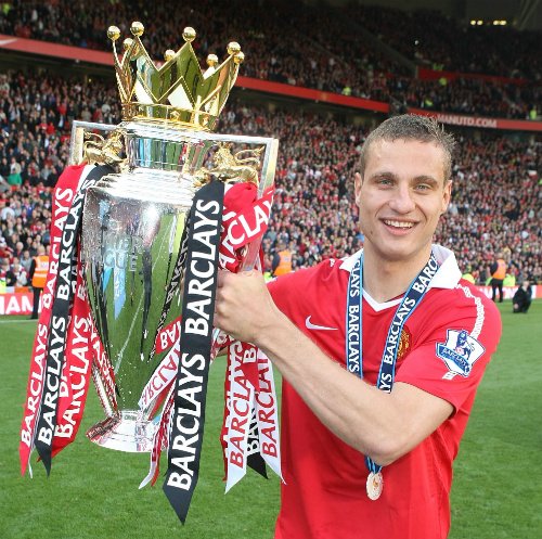      x Premier Leagues   x League Cups x Champions League

A very happy birthday to Nemanja Vidic! 