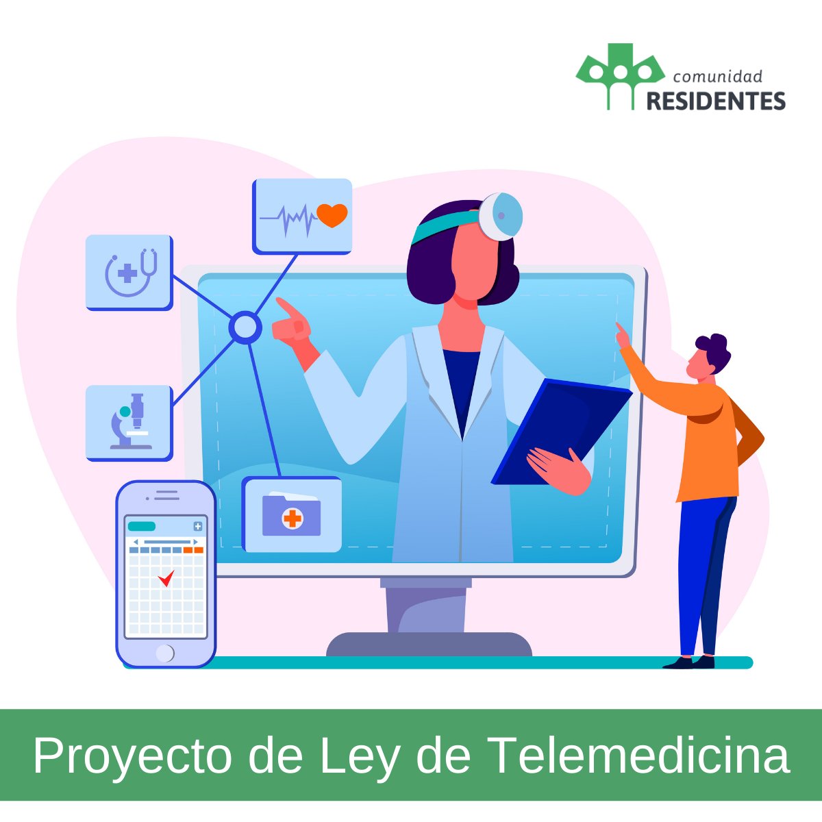 ResidentesArg's tweet photo. 💻 La Cámara de Senadores dio media sanción al proyecto de Ley de Telemedicina y pasará a Diputados.
Detalles 👉 https://t.co/5cw6pqA2Xu
#ComunidadResidentes 👩⚕️👨⚕️
#ResidentesArg #Soyresidente #Medicina #Salud #Telemedicina
cc @SenadoArgentina https://t.co/KbCXPKhZOQ