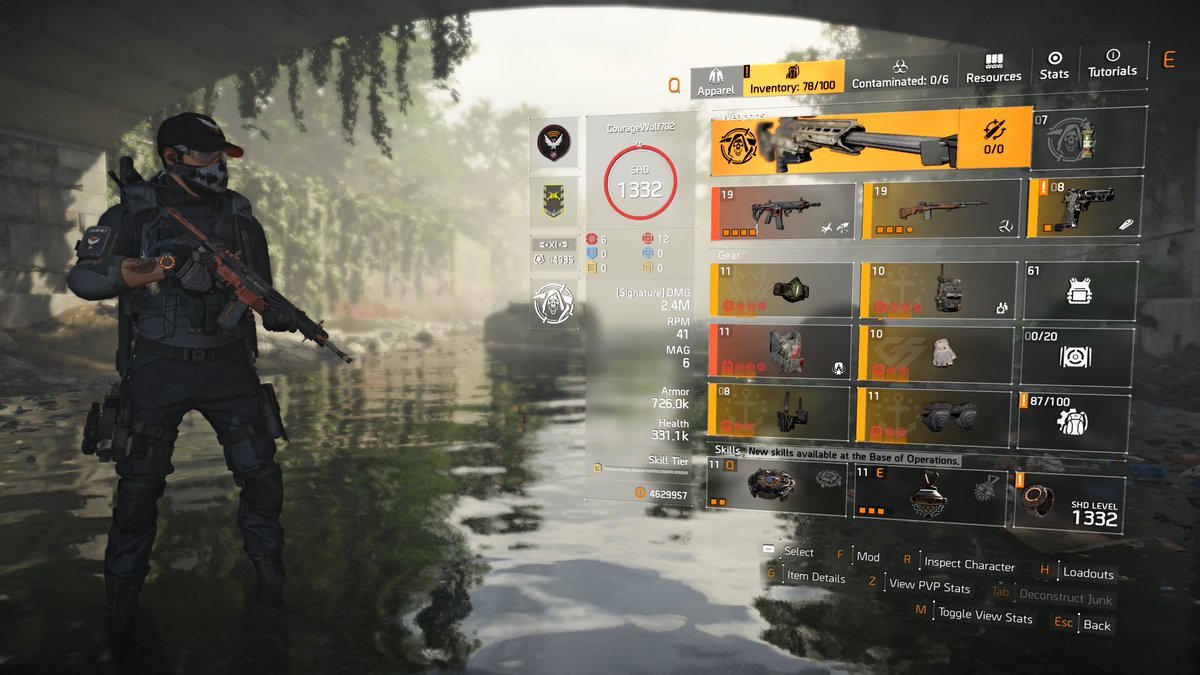 CourageWolf7's tweet image. What a long project to complete! Worth it, finally got the exotic body armor, Ridgeway’s Pride! Completely god rolled! #division2 #summitproject #ridgewayspride #exoticbodyarmor