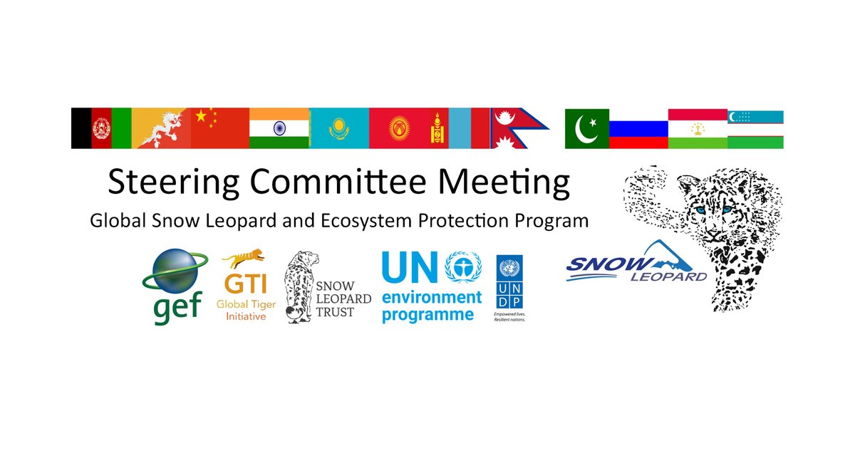 gslep_program's tweet photo. Steering Committee Meeting
of the Global Snow Leopard and Ecosystem Protection Program 23 October 2020

The meeting is being organized using state of the art and secure communications platform and
professional tools that can be reviewed on
https://t.co/LjGdL5uzjl https://t.co/ls9sfyznbc