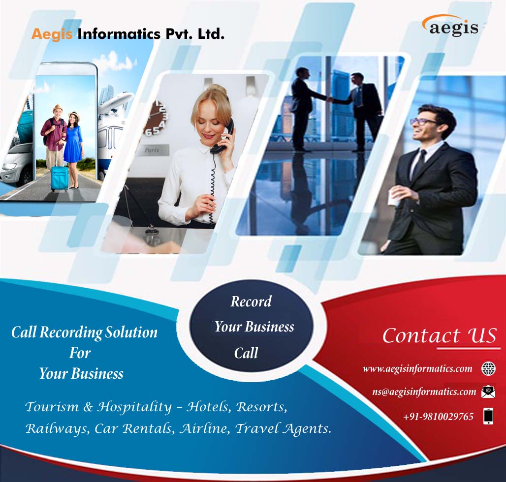 aegisinformatic's tweet image. Aegis Telephone Call Recorder is used in Tourism &amp;amp; Hospitality – Hotels, Resorts, Railways, Car Rentals, Airline, Travel Agents.
#TelephoneCallRecorder #CallRecording #CallRecordingSoftware #CallRecorderforHotel #CallRecordingDevice #CallRecorderforTravelagents