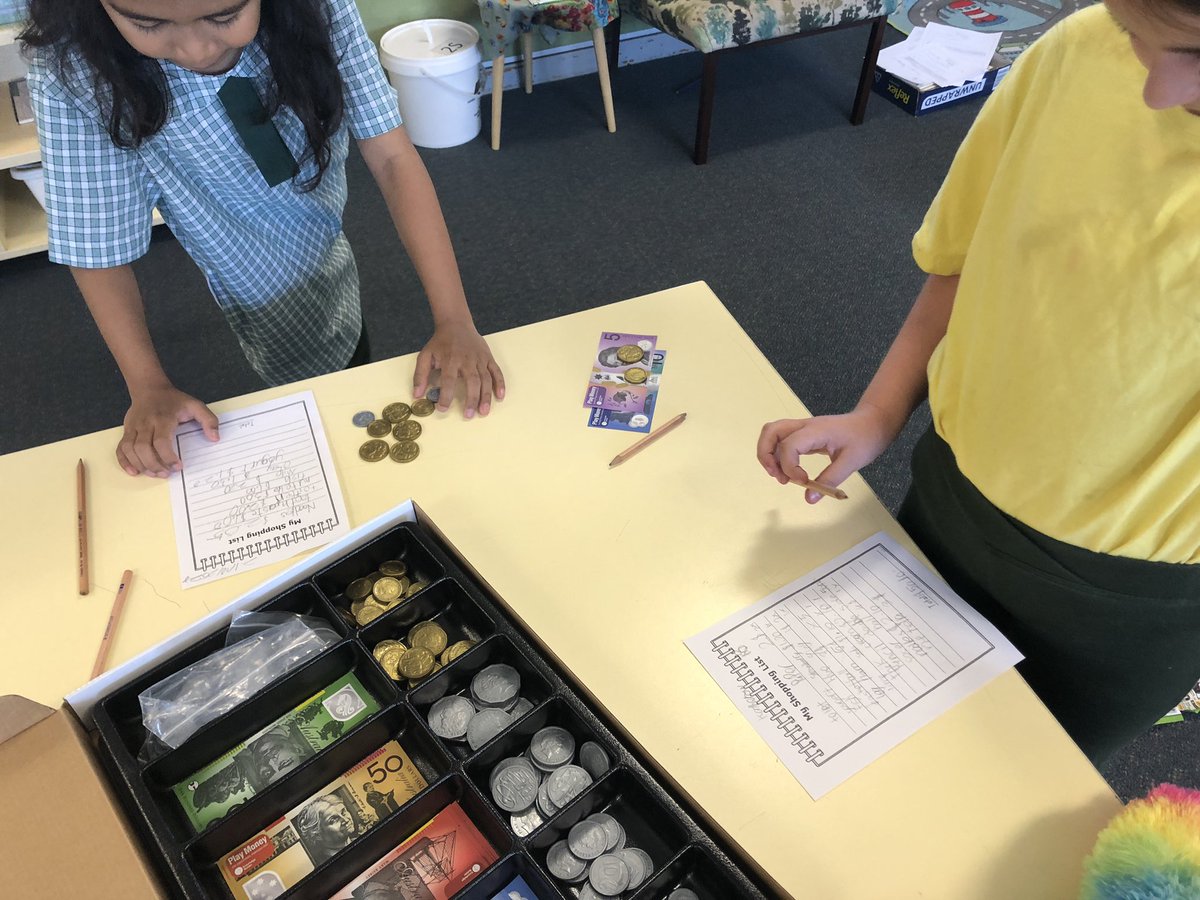 Learning about money through shopping, of course! 2S loved exploring the different ways we use and problem solve with money 💸 <a href="/IngleburnPs/">Ingleburn PS</a>