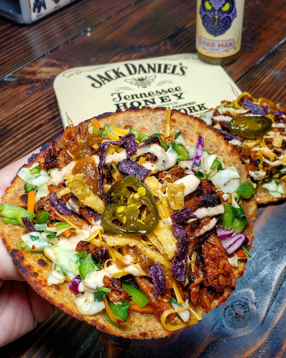 @JackDaniels_US #Tennesseehoney pulled pork tacos....#TacoTuesday https://t.co/cwC8uqLbEa