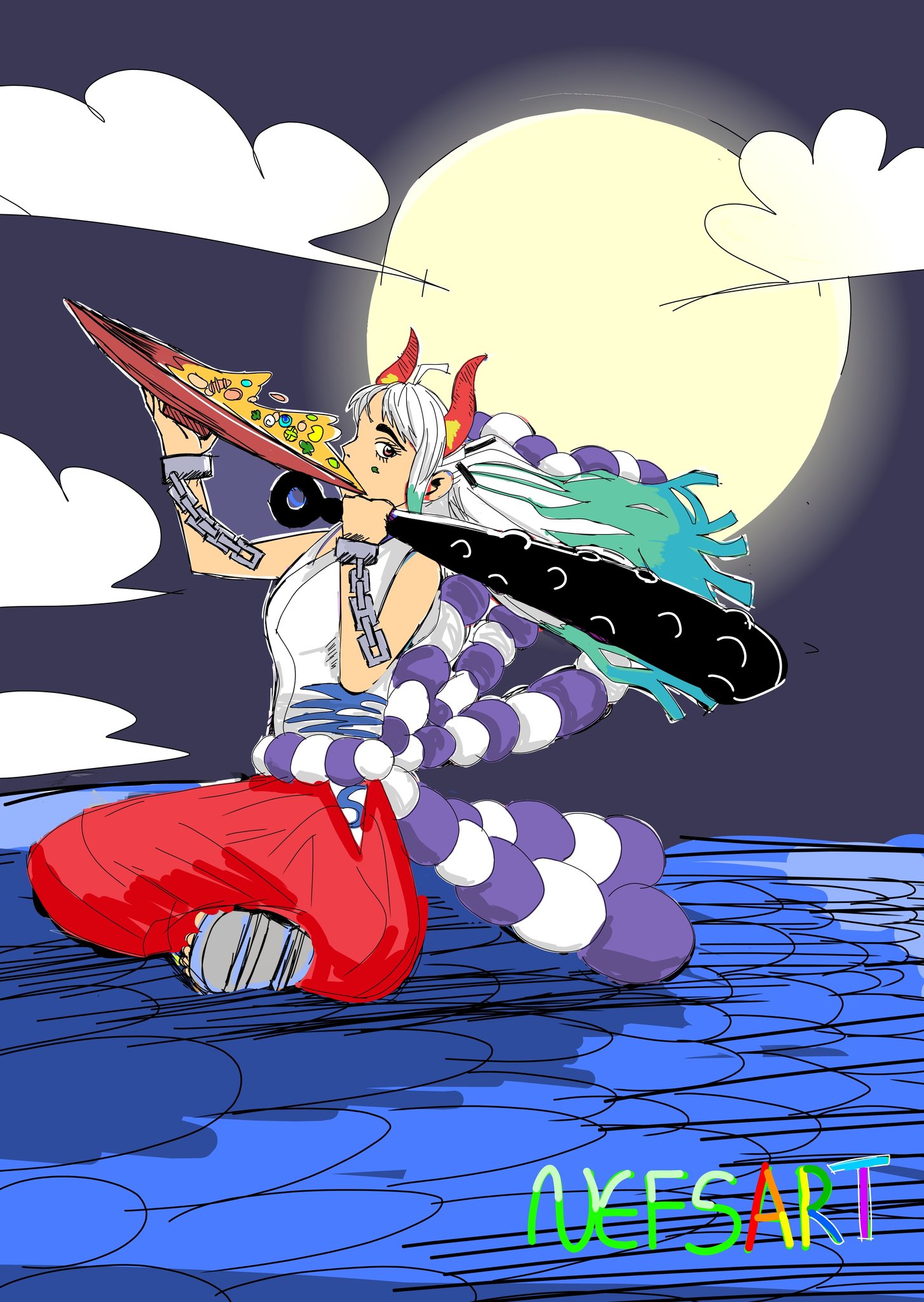Nefsart One Piece Chapter 992 Spoiler Warning Recolored My Yamato Oden Drawing Now That The Official Colors Are Out Onepiece992 Fanart Oden Yamato Onepieceart Onepiece Yamatooden Nefsart Hi Yamatofanart T Co 6uud1kw4xu