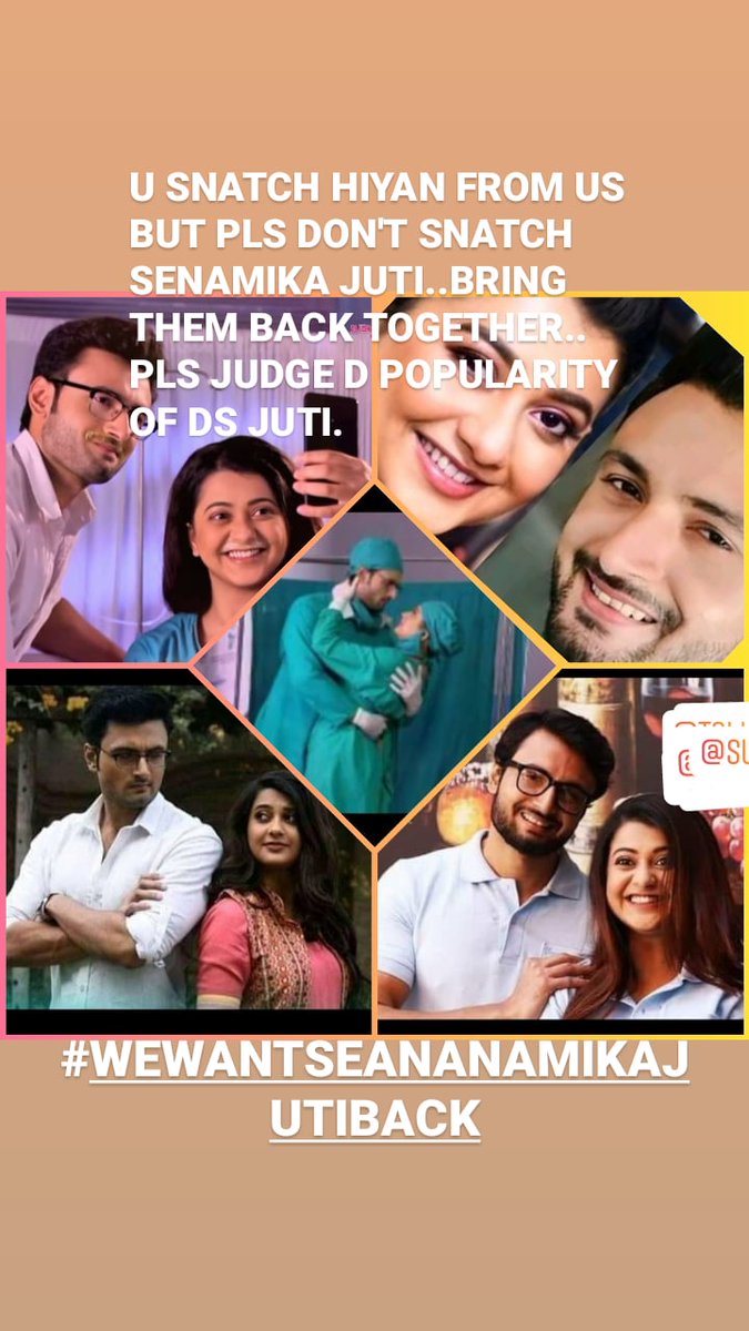 PiyasaMridha's tweet photo. #WeWantSeanAnamikaJutiBack @starindia @StarJalsha_ @SITICINEMA @SurinderFilmsTV @MyAnandaBazar @SVFsocial @SVFTelevision @Tollytime43 https://t.co/AtRkCxfYh0