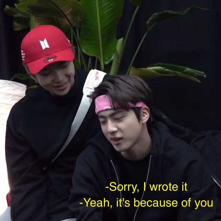 hourly namjin on Twitter "when seokjin got emotional during the mic