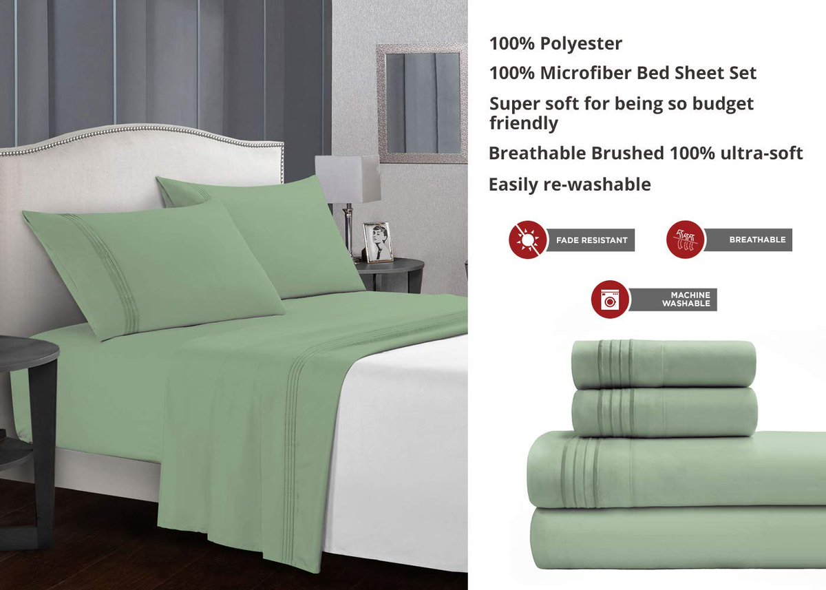 BriarwoodHome's tweet photo. Microfiber Bedding Sets

✔ Brushed Microfiber ✔ Eco Friendly ✔ Stain Resistant ✔ Wrinkle Free

Shop > https://t.co/O4FknRtGHm

#MicrofiberSheet #1990SeriesCollection #HighQuality #MicrofiberSheets #BrushedMicrofiber #EcoFriendly #StainResistant #WrinkleFree https://t.co/P454zG2zHD