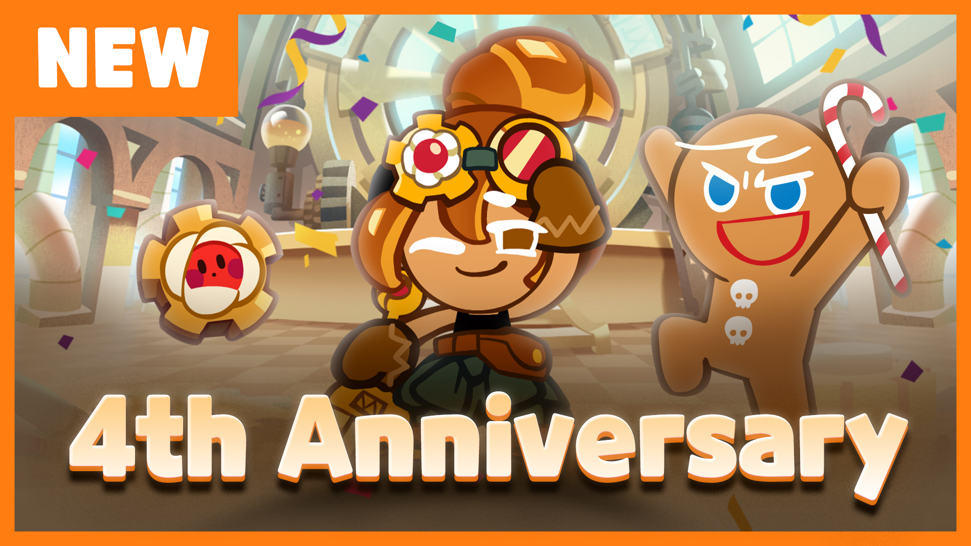 Cookie Run 4th Anniversary Update