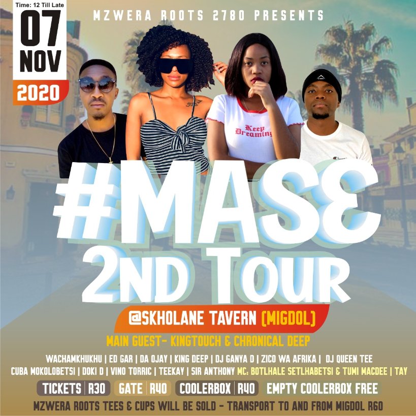 16 days to go
Mzwera Roots 2780 2nd tour