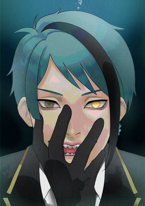 「僕の左目を見て……『かじりとる歯(ショック・ザ・ハート)』」

 #ツイステファンアート 