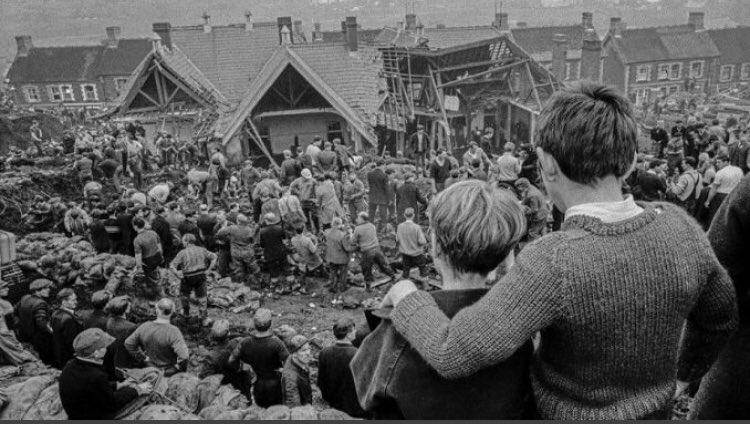 In the dark welsh valley,
On the mountain side,
Lay the little children
Close to where they died.
Their little lives are ended
Before they reach their goal,
Tender little children
Have paid the price of coal.

We will never forget – Aberfan 21-10-66 🙏🏴󠁧󠁢󠁷󠁬󠁳󠁿