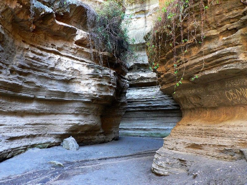 she would probably take h through hells gate (national park), they’d climb and talk for a bit, it’s very secluded I think so it’d be cutesy for them :)