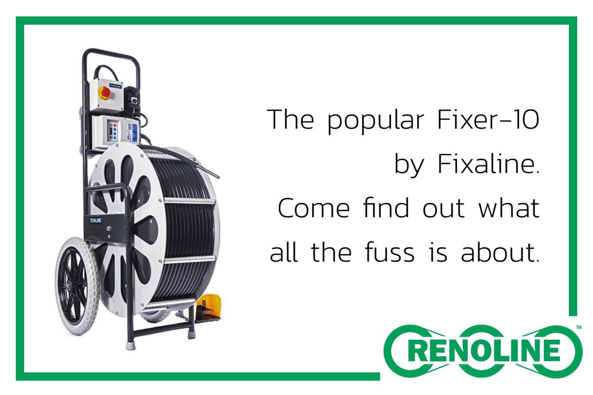 Renoline_UK's tweet photo. The #Fixer10 is the real deal when it comes to pipe cleaning machinery. The high-level performance is one thing, the operation and portability is one-person, and the price for all of this is quite simply astounding. This is a game changer.
.
.
.
#fixaline #drainage #utilities https://t.co/JKFKpEgH2Y