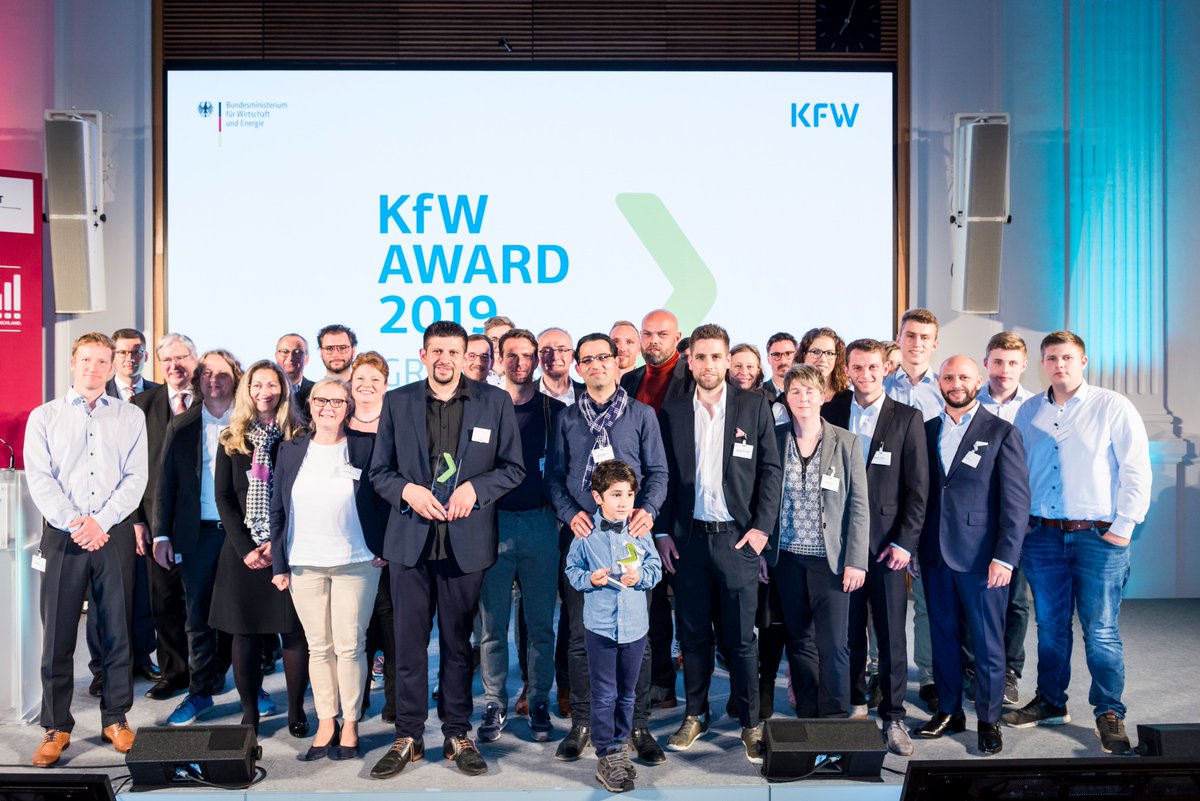@KfW Award Gründen 2020: Die Preisträger werden am 25. November bekannt gegeben.
Eine klassische Preisverleihung findet in diesem Jahr nicht statt. Der TV-Sender n-tv berichtet in einer Sondersendung über den Bundessieger und ausgewählte Preisträger.
👉https://t.co/LEQWdB0IgS https://t.co/QBJQ3Mwewe