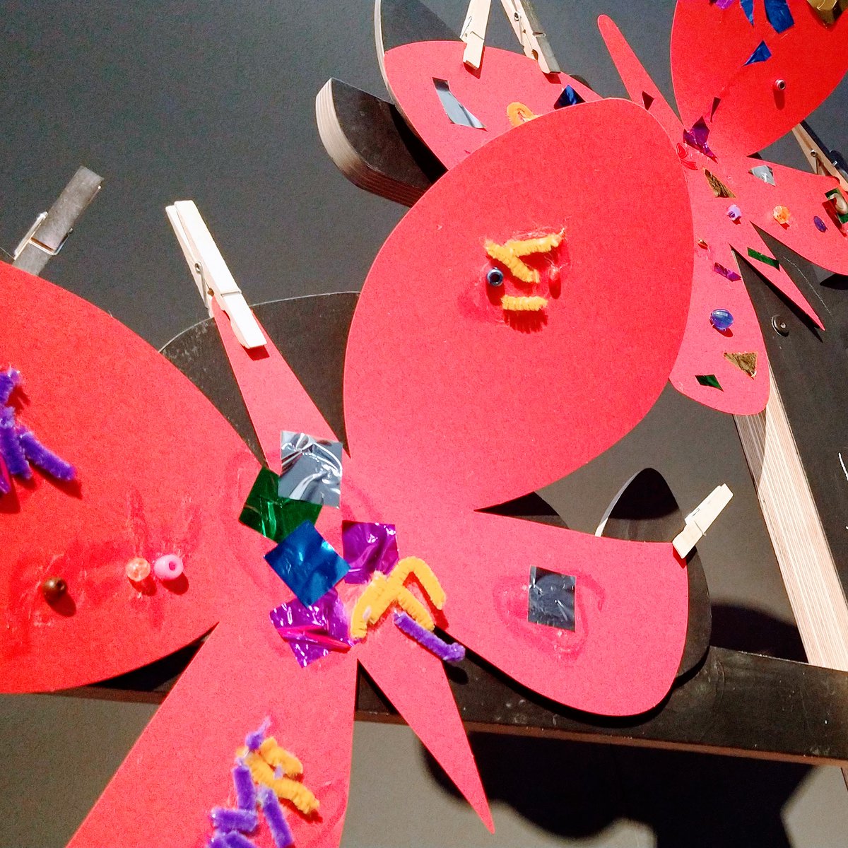 If you want to create a decorated butterfly at home, ready to add to our WOW! Said the Owl exhibition once we reopen, you can find a printable template on our website, along with other fun activities. 2021visualartscentre.co.uk/family-activit…
#WOWSaidtheOwl #museumathome <a href="/TimHopgood/">Tim Hopgood</a> <a href="/ArtExplor1/">Young Art Explorers</a>